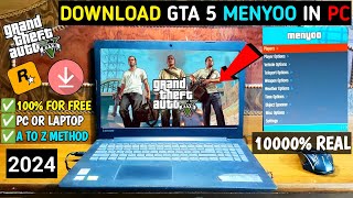 How to Install MENYOO TRAINER in GTA 5 LATEST VERSION 2024  GTA 5 Mods 2024 [upl. by Fergus526]