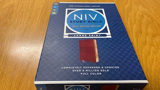 NIV Study Bible by Zondervan fully Revised Edition review [upl. by Convery]