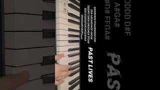 Sapientdream  Past Lives  Piano Tutorial [upl. by Noloc]