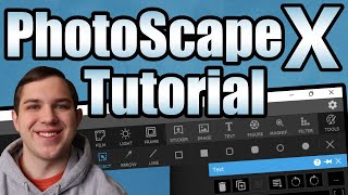 PhotoScape X Tutorial Beginner to Expert 1 Hour Training [upl. by Sheffield10]