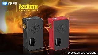 CoilART Azeroth Squonk Mechanical Box Mod [upl. by Atneciv]