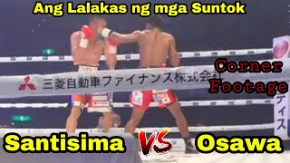 Ang Ganda Ng Laban  Jeo Santisima Vs Hiroshige Osawa FULL FIGHT  Corner Angle [upl. by Ruosnam]