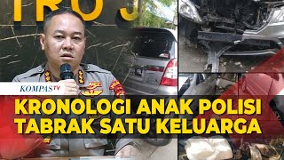 Kronologi Anak Polisi Tabrak Satu Keluarga di Cijantung hingga Jadi Tersangka [upl. by Germaine]