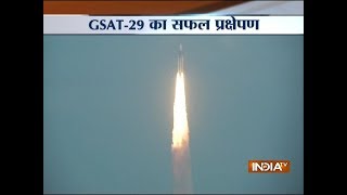 GSAT29 satellite launches successfully from Satish Dhawan Space Centre in Sriharikota [upl. by Siryt]