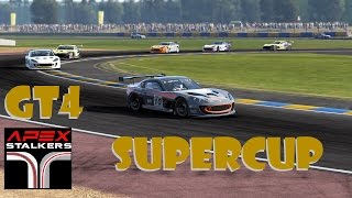 GT4 Supercup 3 Le Bugatti Circuit Sprint Race [upl. by Llerrej965]