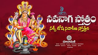 Nava Naga Stotram Sarpa Dosha Nivarana Mantra నవనాగ స్తోత్రం Andalchoodamani [upl. by Loats]