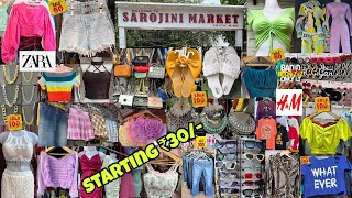 Sarojini Nagar Market Delhi  Latest Collection 2024 With Shop Number sarojininagarmarketdelhi [upl. by Okihcas]