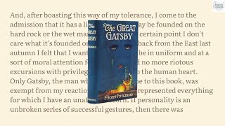 The Great Gatsby Full and Unabridged Audiobook with Text by F Scott FitzgeraldEnglish Classics [upl. by Thayne]