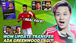 GREENWOOD IS BACK REVIEW UPDATE TRANSFER BARU MESSI HILANG EFOOTBALL 2023 MOBILE [upl. by Noxaj]