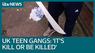 Machetewielding teen on gang life Its either kill or be killed  ITV News [upl. by Oinotnanauj504]