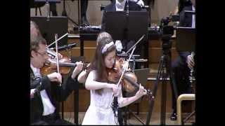 Tchaikovsky  Violin Concerto in D Major 3rd Mov 33  Anna Savkina 14 years old [upl. by Grussing]