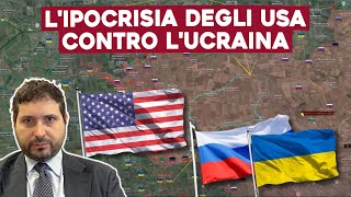 LIPOCRISIA degli STATI UNITI VERSO LUCRAINA ANALISI con DANIELE ANGRISANI [upl. by Htebasil]