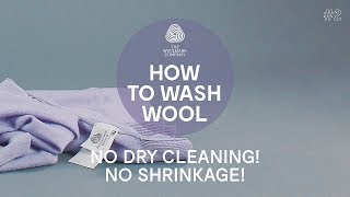 How to Machine Wash a Wool Sweater [upl. by Alolomo]