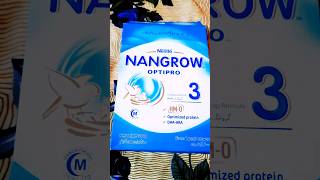 Nestlé NANGROW OPTIPRO 3 Best Formula Milk Weight gain powder milk [upl. by Ecnirp147]