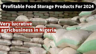 10 Profitable foodstuffs stored in Nigeria 2024  lucrative agricbusiness in Nigeria [upl. by Yseulta239]