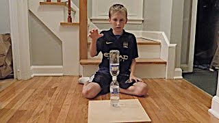 Water Bottle Flip Trick Shots 2  Thats Amazing [upl. by Aysan]