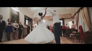 Wedding Dance Ed Sheeran  Perfect Hungarian style wedding in Slovakia [upl. by Nirrad]