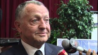 OL  Aulas répond aux critiques concernant ses tweets [upl. by Nivanod35]