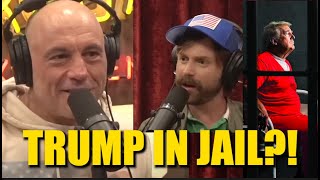 TRUMP GOING TO JAIL Rogan now Endorses Tyler Fischer joerogan trump comedyspecial [upl. by Erodavlas350]