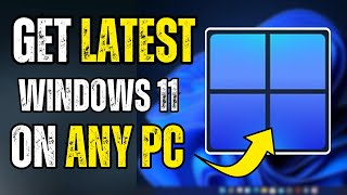Upgrade to the Latest Version of Windows 11 on ANY PC Supported amp Unsupported No USB [upl. by Ellehc190]