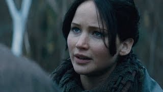 The Hunger Games Catching Fire  quotIm Stayingquot Clip [upl. by Cirone591]