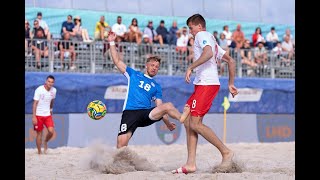 Poland vs Estonia Euro Beach Soccer League Superfinal Alghero 2024  BEST GOALS🏆🔥 [upl. by Laira]