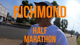 Former professional athlete runs the Richmond Half Marathon and struggles [upl. by Tess]