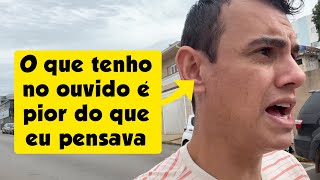 TIVE QUE IR NO MEDICO NOVAMENTE POR CAUSA DO MEU OUVIDO  Fubá online [upl. by Eentirb]