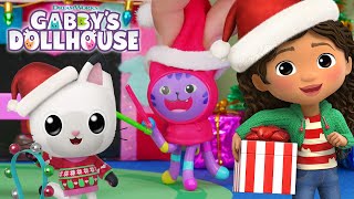 SO MANY Holiday Crafts with Gabby  GABBYS DOLLHOUSE TOY PLAY ADVENTURES [upl. by Adnawaj574]