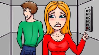 I Stuck in Elevator and Ive DONE IT There  My Animated Story [upl. by Nwotna]