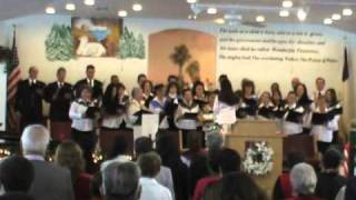 2010 12 12 Coro  quotAl Mundo Paz Nacio Jesus  Aleluyaquot [upl. by Alracal]