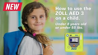 Child Instructions  Zoll AED 3 [upl. by Tnahs]