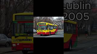 Lubelskie autobusy od 1999 do 2024 shorts [upl. by Orthman]