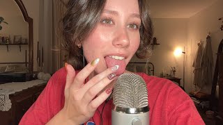 ASMR  Fast Spit Painting w Tongue Tapping Mouth Sounds and Visuals 🎨🦁 [upl. by Urias]