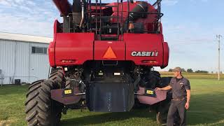 Case IH Combine TipsSpreaders [upl. by Auj276]