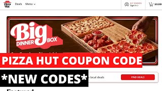 Coupon Code For Pizza Hut  Pizza Hut Discount Code 2023  Free Pizza Hut Coupon Codes [upl. by Julietta]