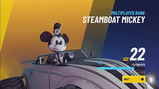 STEAMBOAT MICKEY  TEAM RANK MATCH  Disney Speedstorm [upl. by Newhall]