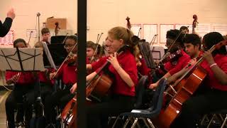 McConnell Middle School Winter Orchestra Cripple Creek [upl. by Aronas6]