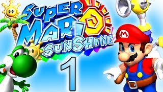 SUPER MARIO SUNSHINE 🌞 1 Sommer Sonne Strand undArbeit [upl. by Neerual]