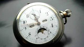 ALugrinLemania movementComplication watch Quarter repeater [upl. by Donovan897]