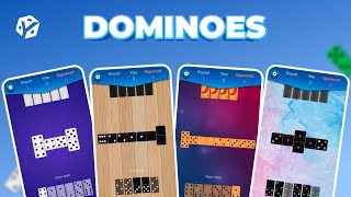 Dominoes Board Game Block Gameplay [upl. by Webster227]