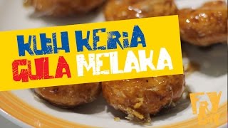 Buat Sendiri Kuih Keria Gula Melaka [upl. by Aimal]