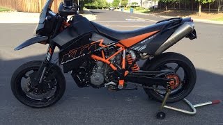 Santa Cruz Mountains KTM 950 SMR DRZ400SM [upl. by Donnelly]