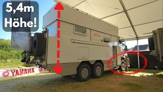 6 Tonnen Zuladung 2 Stockwerke größtes Stealth Wohnmobil der Welt Unicat Doppelstock [upl. by Adnylam]