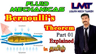 Bernoullis Theorem  Fluid Mechanics  Application of Bernoullis Theorem  Explained in Tamil [upl. by Clarisa]