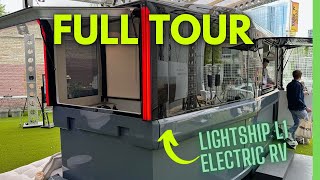 Full tour of the Lightship L1 All Electric RV with 300 miles of Range [upl. by Agon]