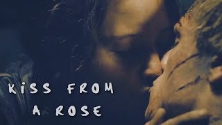 katniss amp peeta  kiss from a rose [upl. by Clarice254]