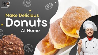 Make Delicious Donuts at Home  Easy Donuts Recipe FoodiesKitchen777 donutsasmr [upl. by Idurt407]