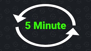 5 Minute Interval Timer [upl. by Ahsinrac]