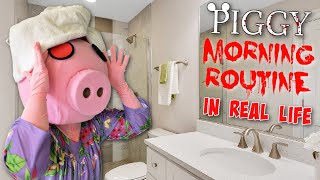 PIGGY Back to School Morning Routine  Episode 1 [upl. by Mathews369]